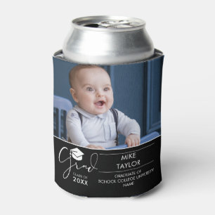 Rafraîchisseur Pour Canette Fête de fin d'études photo amusante alors et maint