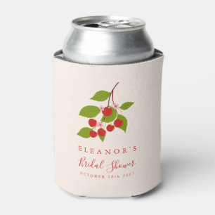 Rafraîchisseur Pour Canette Fête de mariage illustrée à la crème de fleur de c