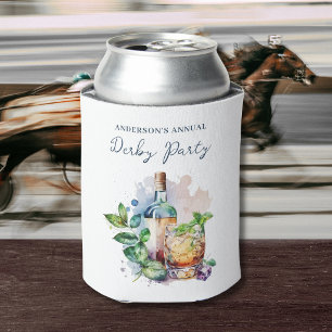 Rafraîchisseur Pour Canette Fête élégante de Derby aquarelle