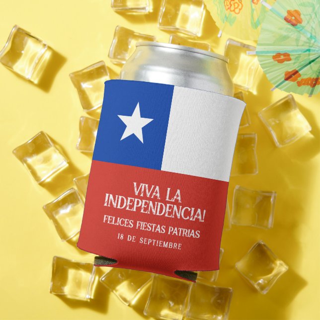 Rafraîchisseur Pour Canette Fêtes Patrias Fête de l'indépendance du Chili (Été in situ)