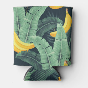 Rafraîchisseur Pour Canette Feuilles de bananes : Vintage détaillé sans fil