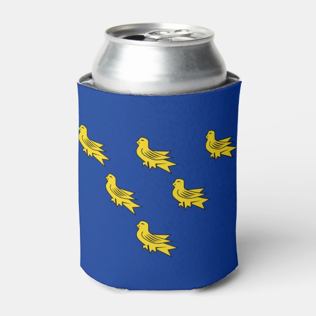 Rafraîchisseur Pour Canette Flag of Sussex Can Cooler (Can devant)