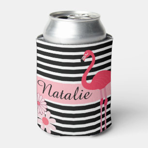 Rafraîchisseur Pour Canette Flamant rose personnalisé