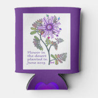 Fleur dans le refroidisseur de désert