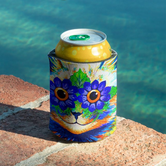 Rafraîchisseur Pour Canette Fleur de chat (Piscine in situ)