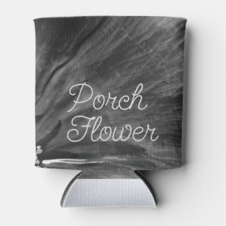 Rafraîchisseur Pour Canette Fleur de porche / Noir et blanc /