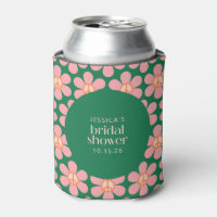 Fleur de signe de paix vert rose personnalisée dou