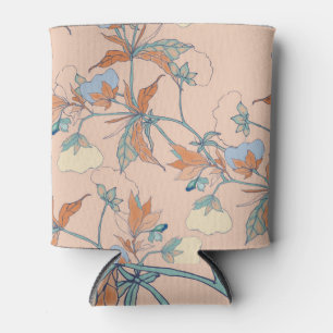 Rafraîchisseur Pour Canette Fleurs de coton : ornement de pêche gracieux