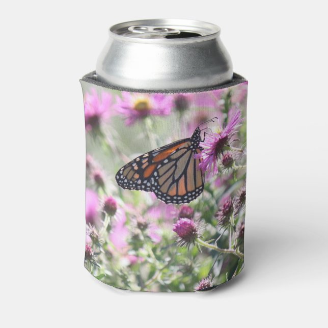Rafraîchisseur Pour Canette Fleurs de prés papillons et violets (Can Dos)