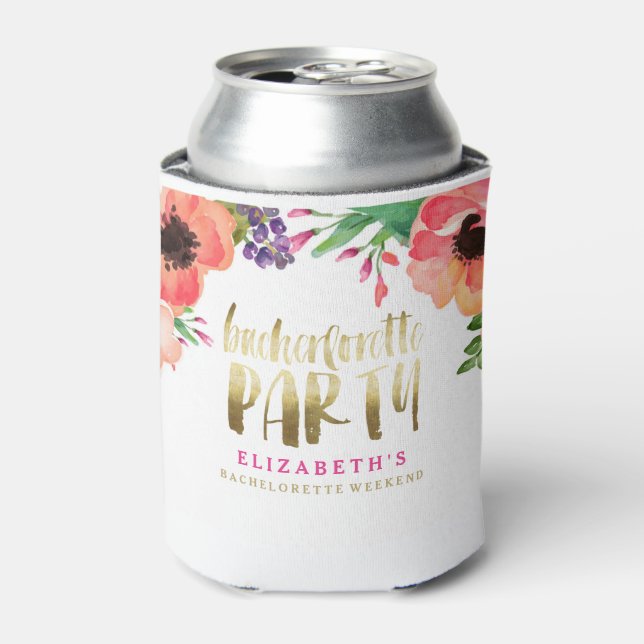 RAFRAÎCHISSEUR  POUR CANETTE FLORAL BACHERLOTTE PARTI (Can devant)