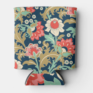 Rafraîchisseur Pour Canette Flore colorée Folk : Main tirée