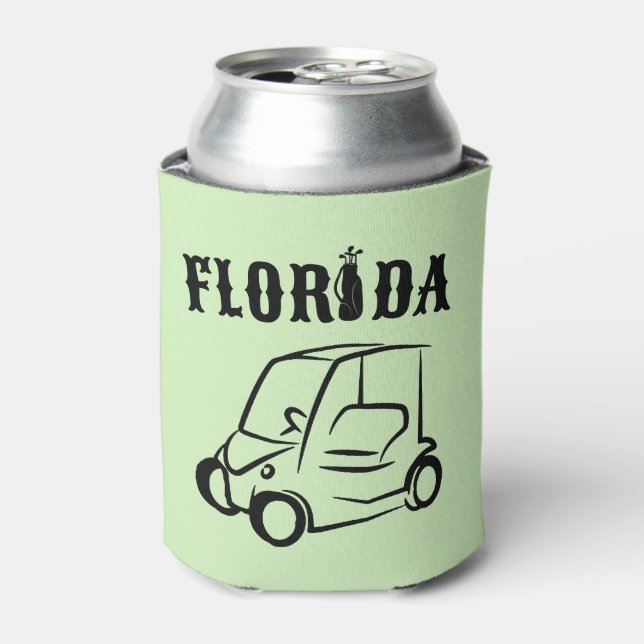 Rafraîchisseur Pour Canette Floride State Custom Golfer Beer personnalisée (Can devant)