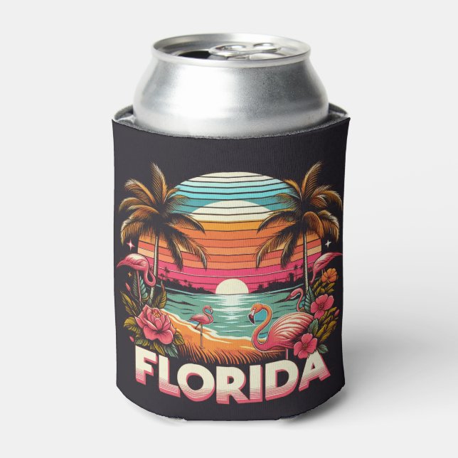 Rafraîchisseur Pour Canette Floride vintage (Can devant)