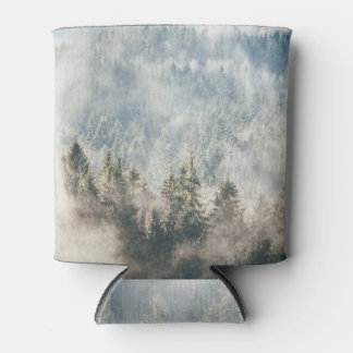 Rafraîchisseur Pour Canette Foggy forest, mystérieuse scène des bois