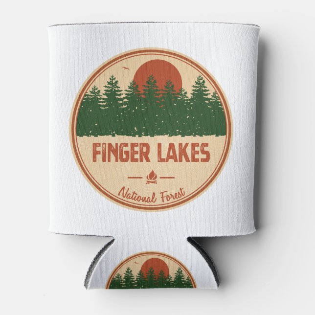 Rafraîchisseur Pour Canette Forêt nationale de Finger Lakes (Devant)