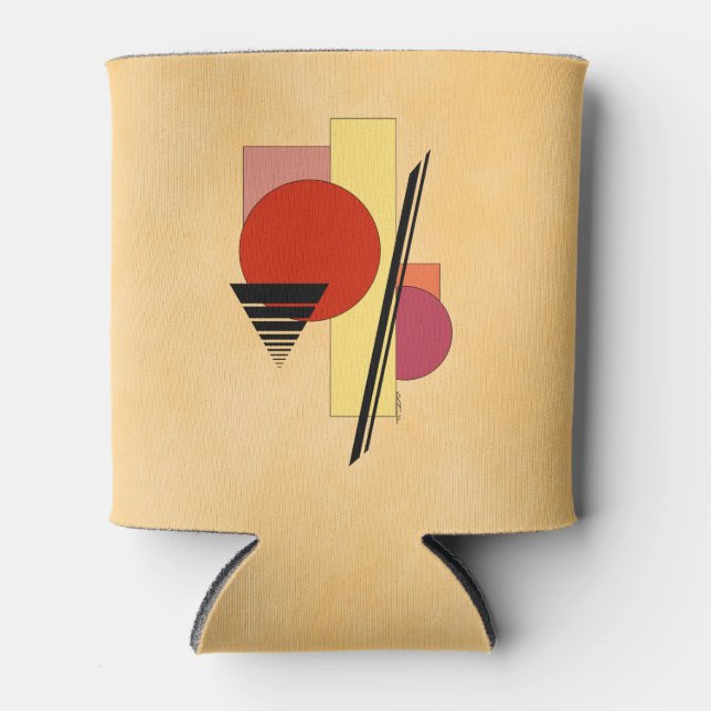 Rafraîchisseur Pour Canette Formes Abstraites (Devant)