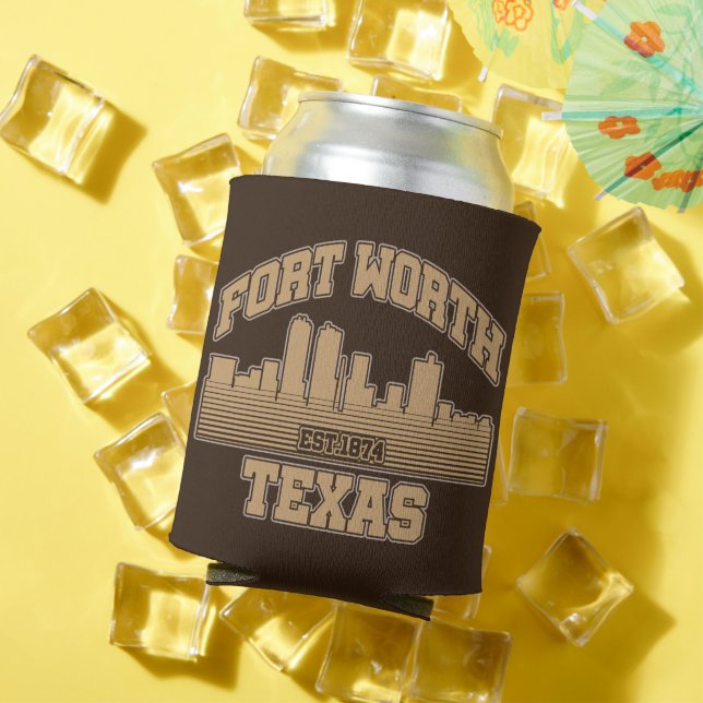 Rafraîchisseur Pour Canette Fort Worth, Texas (Été in situ)