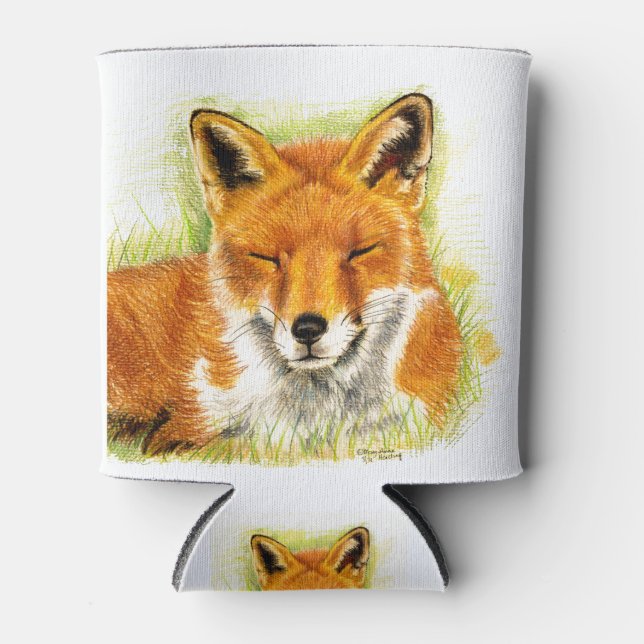 Rafraîchisseur Pour Canette Fox dormant (Devant)