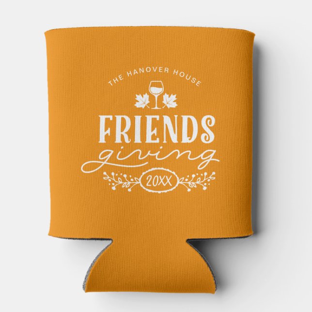 Rafraîchisseur Pour Canette Friendsgiving Can Cooler (Dos)