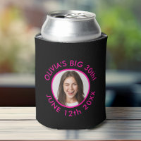 Fun Custom 30th Portrait 2 Photo Anniversaire