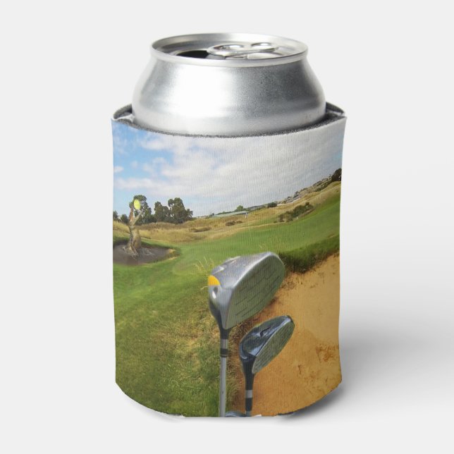 Rafraîchisseur Pour Canette Funny Australian Golf Design, Can Cooler (Can devant)