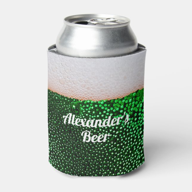 Rafraîchisseur Pour Canette Funny Frothy Beer Personnalisé (Can devant)