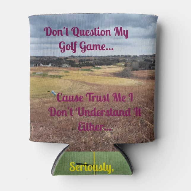 Rafraîchisseur Pour Canette Funny Golf Cooler (Devant)