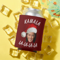 Funny Kamala Harris Face Santa Hat Noël