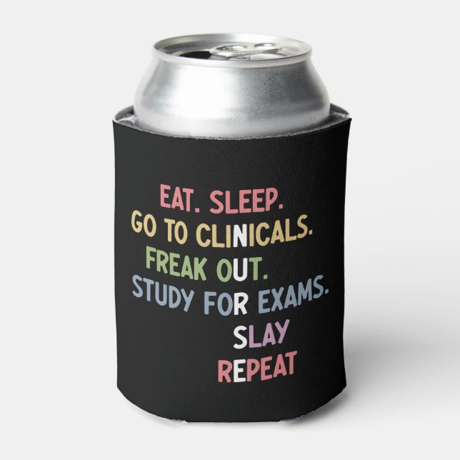 Rafraîchisseur Pour Canette Funny Nurse School Student Future Nurse Cadfts (Can devant)