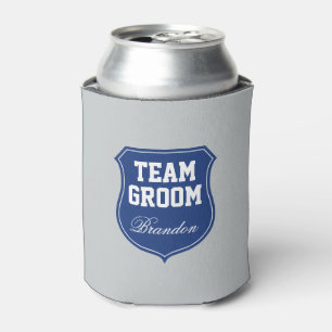 Rafraîchisseur Pour Canette Funny Team Groom peut refroidir pour la fête de ma