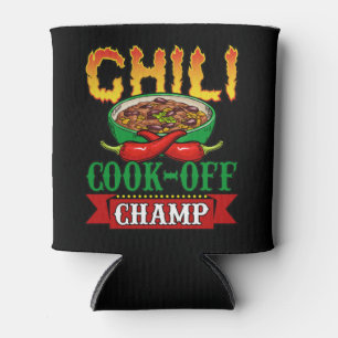 Rafraîchisseur Pour Canette Gagnant de la compétition Chili Cook Off Champ