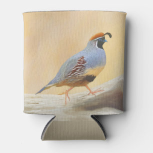 Rafraîchisseur Pour Canette Gambrel's Quail Painting Original Bird Art