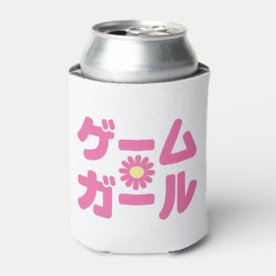 Rafraîchisseur Pour Canette Game Girl ゲームガール Langue japonaise katakana