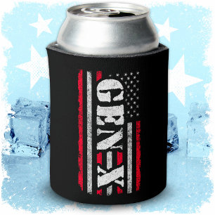 Rafraîchisseur Pour Canette Génération Fière X Gen Xer American Flag Gen X