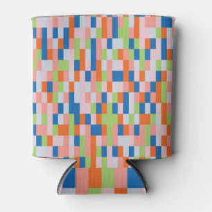 Rafraîchisseur Pour Canette Géométrie vive : abstraction colorée