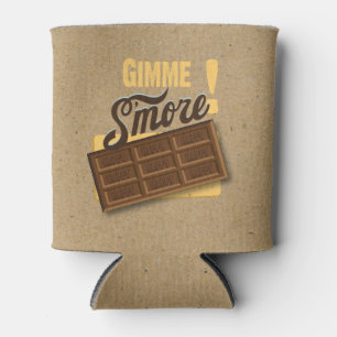 Rafraîchisseur Pour Canette Gimme S'more Bonfire Custom Birthday Bottle