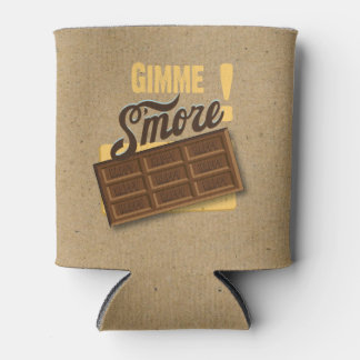 Rafraîchisseur Pour Canette Gimme S'more Bonfire Custom Birthday Bottle