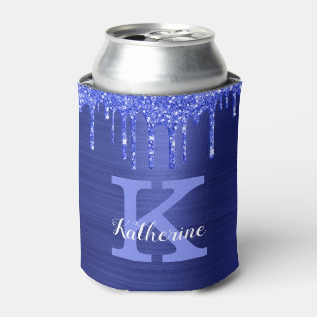 Rafraîchisseur Pour Canette Girly Sapphire Bleu Parties scintillant Drivers No (Can devant)