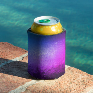 Rafraîchisseur Pour Canette Glace violette et bleue
