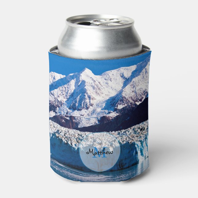 Rafraîchisseur Pour Canette Glacier Hubbard, Alaska, Can Cooler (Can devant)