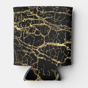 Rafraîchisseur Pour Canette Gold Marbling Texture : Elément Design Luxe