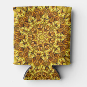 Rafraîchisseur Pour Canette Golden Mandala Antique Abstract Design-63495