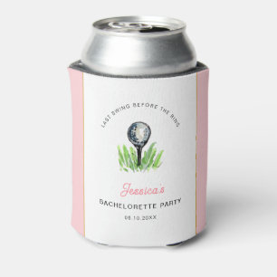 Rafraîchisseur Pour Canette Golf Bachelorette Parti