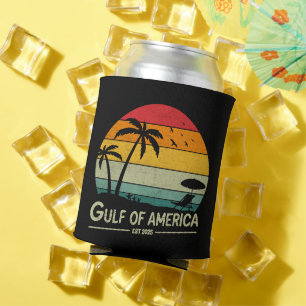 Rafraîchisseur Pour Canette Golfe d'Amérique conception patriotique vintage-am