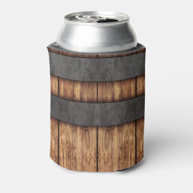 Rafraîchisseur Pour Canette Grain de bois rustique (Can Dos)