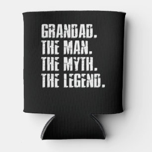 Rafraîchisseur Pour Canette GRANDAD THE MAN THE MYTH THE LEGEND Father's Day