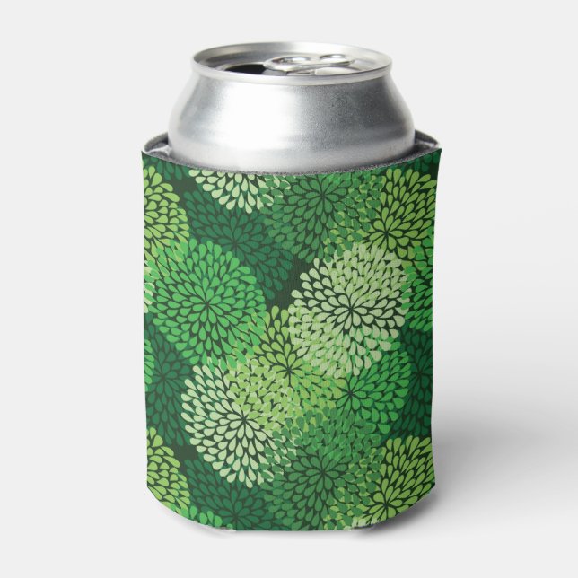 Rafraîchisseur Pour Canette Green floral (Can devant)