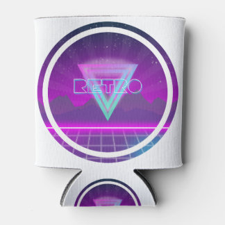Rafraîchisseur Pour Canette Grille Synthwave Retro des années 80