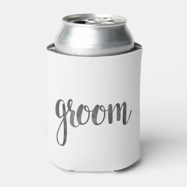Rafraîchisseur Pour Canette Groom bachelor party M. (Can devant)