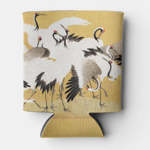 Rafraîchisseur Pour Canette Grues d'horloges japonaises Vintage Bird Rich Clas